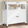 Carrito de cocina MONZA madera maciza de pino 84x40x90 cm von , Küchen- und Speisewagen - Ref: Foro24-376108, Preis: 189,43 €...