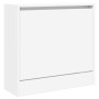 Zapatero de madera de ingeniería blanco 60x21x57 cm by , Shoe racks and shoe organizers - Ref: Foro24-839882, Price: 45,23 €,...
