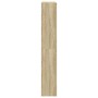Zapatero de madera de ingeniería roble Sonoma 80x21x125,5 cm von , Schuhregale und Schuhorganisatoren - Ref: Foro24-839926, P...