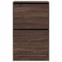 Zapatero de madera de ingeniería marrón roble 60x34x96,5 cm von , Schuhregale und Schuhorganisatoren - Ref: Foro24-839951, Pr...