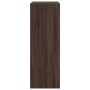 Zapatero de madera de ingeniería marrón roble 60x34x96,5 cm von , Schuhregale und Schuhorganisatoren - Ref: Foro24-839951, Pr...