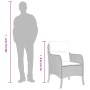 Set de muebles jardín 5 pzas con cojines ratán sintético negro by , Garden sets - Ref: Foro24-3211921, Price: 504,35 €, Disco...