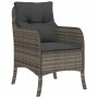 Set comedor de jardín 5 piezas con cojines ratán sintético gris von , Gartensets - Ref: Foro24-3211956, Preis: 524,06 €, Raba...