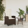 Sillón reclinable de jardín con cojines ratán sintético marrón von , Gartenstühle - Ref: Foro24-365210, Preis: 168,21 €, Raba...