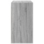 Mueble de pared puertas de vidrio gris Sonoma 68x37x68,5 cm von , Schließfächer und Lagerschränke - Ref: Foro24-836495, Preis...