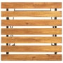 Mesa bistró de terraza madera maciza de acacia 55x54x71 cm