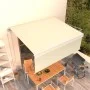 Automatic retractable awning with blind 4.5x3 m cream color by vidaXL, Awnings - Ref: Foro24-3069327, Price: 436,25 €, Discou...