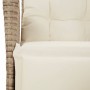 Sillones reclinables jardín con reposapiés 2 uds ratán PE beige by , Garden chairs - Ref: Foro24-365292, Price: 253,33 €, Dis...