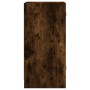 Armario auxiliar puertas de vidrio roble ahumado 35x37x75,5 cm de , Aparadores - Ref: Foro24-836403, Precio: 52,15 €, Descuen...