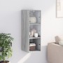 Mueble de pared puertas de vidrio gris Sonoma 35x37x100 cm von , Schließfächer und Lagerschränke - Ref: Foro24-836488, Preis:...