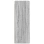 Mueble de pared puertas de vidrio gris Sonoma 35x37x100 cm von , Schließfächer und Lagerschränke - Ref: Foro24-836488, Preis:...