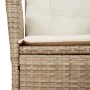 Set comedor de jardín 7 pzas con cojines ratán sintético beige by , Garden sets - Ref: Foro24-3213241, Price: 997,27 €, Disco...