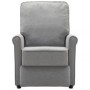 Sillón de masaje tela gris claro de , Sillones de masaje eléctricos - Ref: Foro24-322448, Precio: 234,33 €, Descuento: %