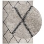 Alfombra de pelo largo moderna beige y antracita 240x340 cm by , Rugs - Ref: Foro24-375395, Price: 167,42 €, Discount: %
