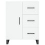 Aparador de madera de ingeniería blanco 69,5x34x90 cm von , Sideboards - Ref: Foro24-827940, Preis: 103,94 €, Rabatt: %