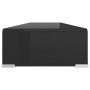 Soporte para TV/Elevador monitor cristal negro 110x30x13 cm von , TV-Möbel - Ref: Foro24-244140, Preis: 124,74 €, Rabatt: %