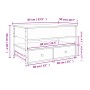 Mesa de centro madera ingeniería metal marrón roble 85x50x50 cm by , Coffee table - Ref: Foro24-845390, Price: 113,78 €, Disc...
