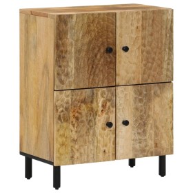 Armario auxiliar madera maciza de mango 60x33x75 cm de , Aparadores - Ref: Foro24-356917, Precio: 161,90 €, Descuento: %