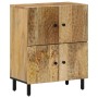 Armario auxiliar madera maciza de mango 60x33x75 cm de , Aparadores - Ref: Foro24-356917, Precio: 165,03 €