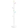 Perchero de hierro con recubrimiento en polvo blanco 172 cm von , Hut- und Garderobenständer - Ref: Foro24-377089, Preis: 46,...