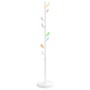 Perchero de hierro con recubrimiento en polvo blanco 172 cm von , Hut- und Garderobenständer - Ref: Foro24-377089, Preis: 46,...