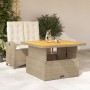 Set comedor de jardín 2 pzas con cojines ratán sintético beige von , Gartensets - Ref: Foro24-3277355, Preis: 354,97 €, Rabat...