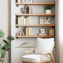 Estante de pared madera maciza de haya 80x20x4 cm de , Estantes y estanterías - Ref: Foro24-356031, Precio: 48,62 €, Descuent...