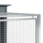 Caseta perros con corral acero galvanizado gris 197x194x110 cm von , Hundehütten - Ref: Foro24-3214224, Preis: 289,84 €, Raba...