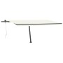 Toldo automático con LED y sensor de viento crema 500x350 cm von , Markisen - Ref: Foro24-3069872, Preis: 849,69 €, Rabatt: %