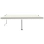Toldo automático con LED y sensor de viento crema 500x350 cm von , Markisen - Ref: Foro24-3069872, Preis: 849,69 €, Rabatt: %