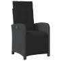 Juego comedor jardín 4 piezas con cojines ratán sintético negro by , Garden sets - Ref: Foro24-3277336, Price: 451,60 €, Disc...