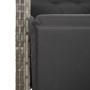 Juego de comedor de jardín 4 piezas con cojines ratán PE gris by , Garden sets - Ref: Foro24-3277405, Price: 569,10 €, Discou...
