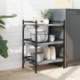 Carrito de cocina madera ingeniería gris Sonoma 50x35x75,5 cm by , Kitchen and dining carts - Ref: Foro24-842349, Price: 52,6...