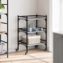 Carrito de cocina madera ingeniería gris Sonoma 50x35x75,5 cm by , Kitchen and dining carts - Ref: Foro24-842349, Price: 52,6...
