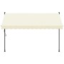 Toldo retráctil de tela y acero crema 300x150 cm von , Markisen - Ref: Foro24-368747, Preis: 85,79 €, Rabatt: %