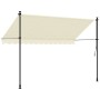 Toldo retráctil de tela y acero crema 300x150 cm von , Markisen - Ref: Foro24-368747, Preis: 85,79 €, Rabatt: %