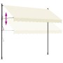 Toldo retráctil de tela y acero crema 300x150 cm von , Markisen - Ref: Foro24-368747, Preis: 85,79 €, Rabatt: %