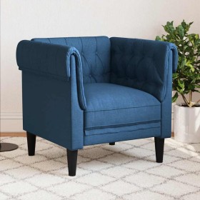 Sillón Chesterfield de tela azul von , Sofas - Ref: Foro24-372544, Preis: 201,30 €, Rabatt: %