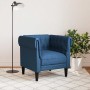 Sillón Chesterfield de tela azul von , Sofas - Ref: Foro24-372544, Preis: 201,30 €, Rabatt: %