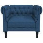 Sillón Chesterfield de tela azul von , Sofas - Ref: Foro24-372544, Preis: 201,30 €, Rabatt: %