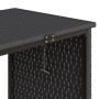Sofá de jardín en forma de L con mesa y cojines ratán PE negro by , Garden sets - Ref: Foro24-362347, Price: 215,15 €, Discou...