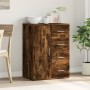 Aparador de madera de ingeniería roble ahumado 59x39x80 cm by , Sideboards - Ref: Foro24-840538, Price: 102,74 €, Discount: %