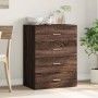 Aparador de madera de ingeniería marrón roble 60x39x80 cm de , Aparadores - Ref: Foro24-840533, Precio: 92,03 €