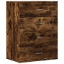Aparador de madera de ingeniería roble ahumado 60x39x80 cm by , Sideboards - Ref: Foro24-840531, Price: 101,36 €, Discount: %