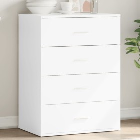 Aparador de madera de ingeniería blanco 60x39x80 cm de , Aparadores - Ref: Foro24-840527, Precio: 106,40 €, Descuento: %