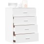 Aparador de madera de ingeniería blanco 60x39x80 cm von , Sideboards - Ref: Foro24-840527, Preis: 106,40 €, Rabatt: %