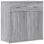 Aparador de madera de ingeniería gris Sonoma 79x38x80 cm von , Sideboards - Ref: Foro24-840525, Preis: 121,41 €, Rabatt: %