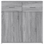 Aparador de madera de ingeniería gris Sonoma 79x38x80 cm von , Sideboards - Ref: Foro24-840525, Preis: 121,41 €, Rabatt: %