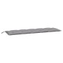 Cojín de banco de jardín tela Oxford gris 180x50x7 cm by , Cushions for chairs and sofas - Ref: Foro24-361622, Price: 33,65 €...
