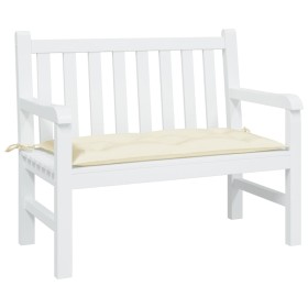 Cojín de banco de jardín tela Oxford crema 100x50x7 cm by , Cushions for chairs and sofas - Ref: Foro24-361566, Price: 27,25 ...